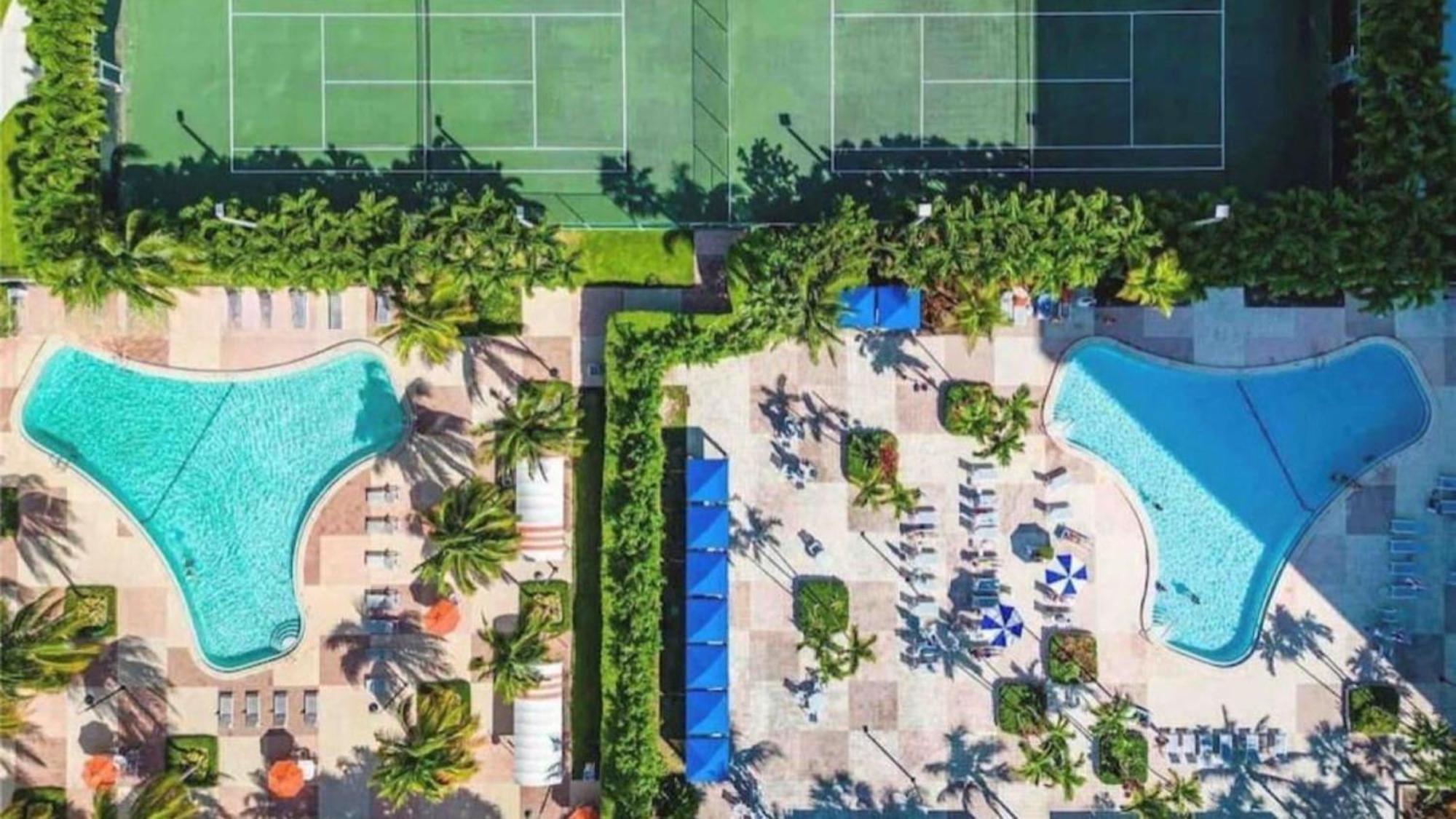 Cozy Ocean Views Condo With Pool & Tennis Court ซันนีไอลส์บีช ภายนอก รูปภาพ